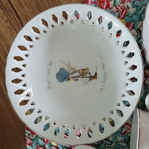 6 pieces vintage Holly Hobby dishes - Picture 3 of 14